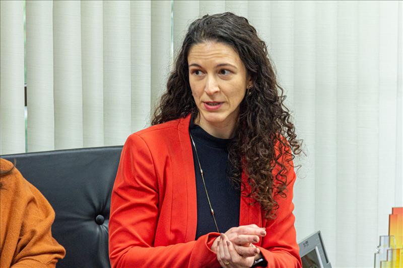 A chefe da Unidade de Informações Estratégicas, Luciana Guerra